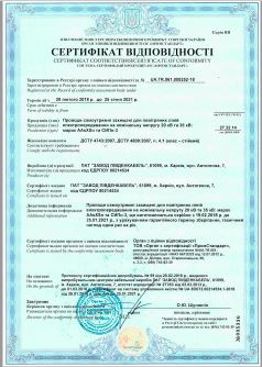 Сертификаты Южкабель СИП